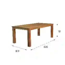 Resim 220 TEAK MASA