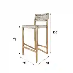 Resim AURA BAR TABURESİ