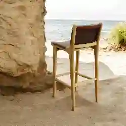 Resim LINZ BAR TABURESİ BROWN