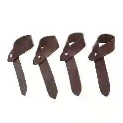 Resim 4'LÜ KAHVE İMZA PEÇETE HALKASI