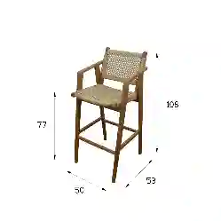 Resim BREEZE BAR TABURESİ