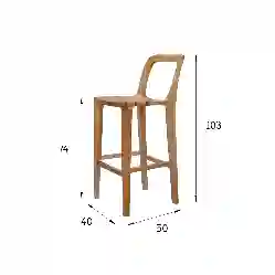 Resim RIO BAR TABURESİ