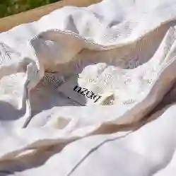 Resim NEFES UNISEX HOODIE EKRU