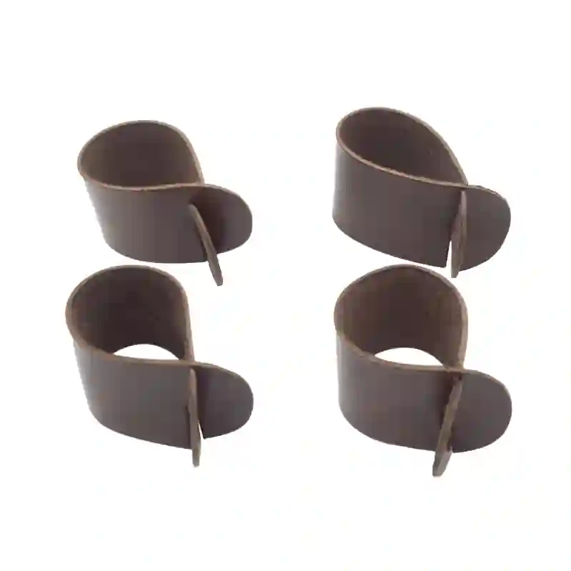 Resim 4'LÜ KAHVE KELEBEK PEÇETE HALKASI