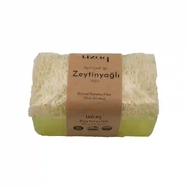 Resim KABAK LİFLİ ZEYTİNYAĞLI SABUN