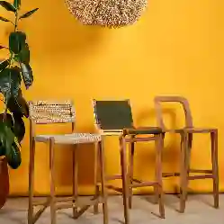 Resim LINZ BAR TABURESİ OLIVE