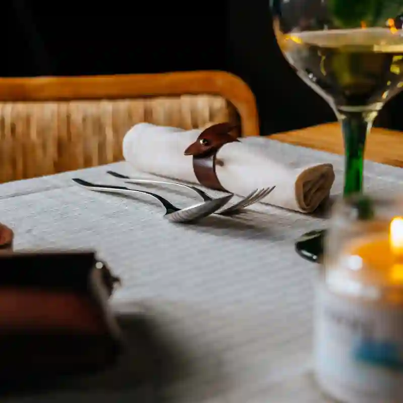 Resim 4'LÜ KAHVE İMZA PEÇETE HALKASI