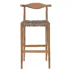 Resim SAMOS BAR TABURESİ SIRTLI