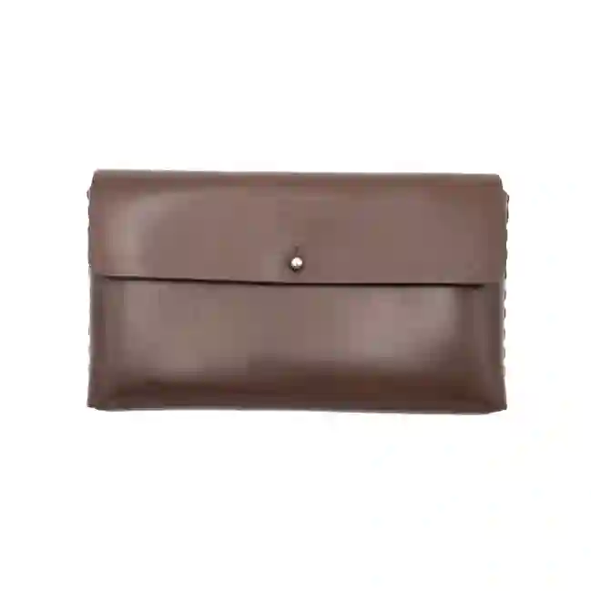 Resim KAHVE DEVINE  CLUTCH ÇANTA