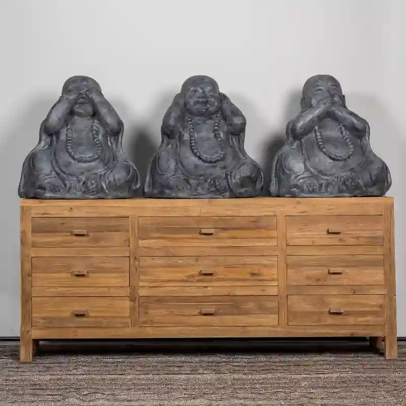 Resim WISE 3'LÜ HEYKEL SET