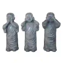 Resim 3'LÜ SHAOLIN HEYKEL SET