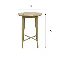 Resim LUNAR BISTRO MASA 75