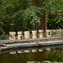 Resim KÜÇÜK DALGA SUAR TABURE - SEHPA